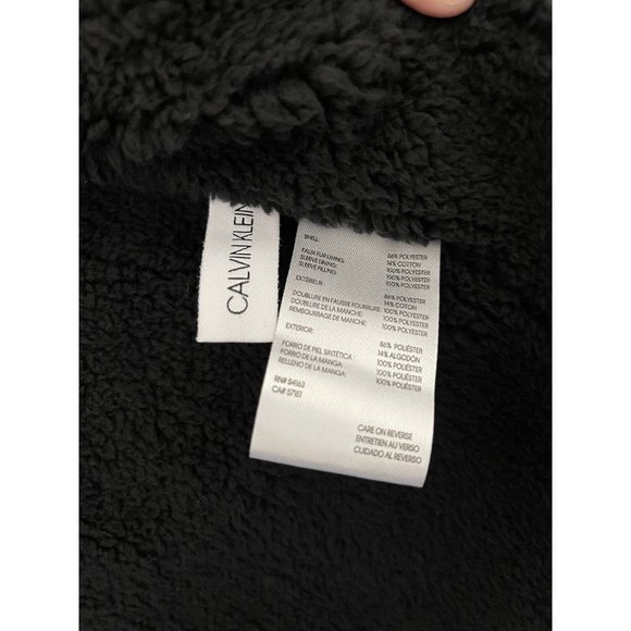 NWT Calvin Klein Faux Sherpa Lined Infinte Stretch Soft Shell Jacket - Small - Picture 9 of 12